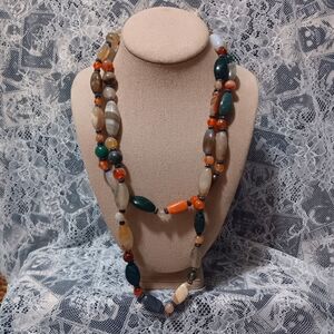Natural Agate Necklace